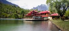 Shangrilla resort on lower kachura lake in Skardu, Gilgit Baltistan - Pakistan