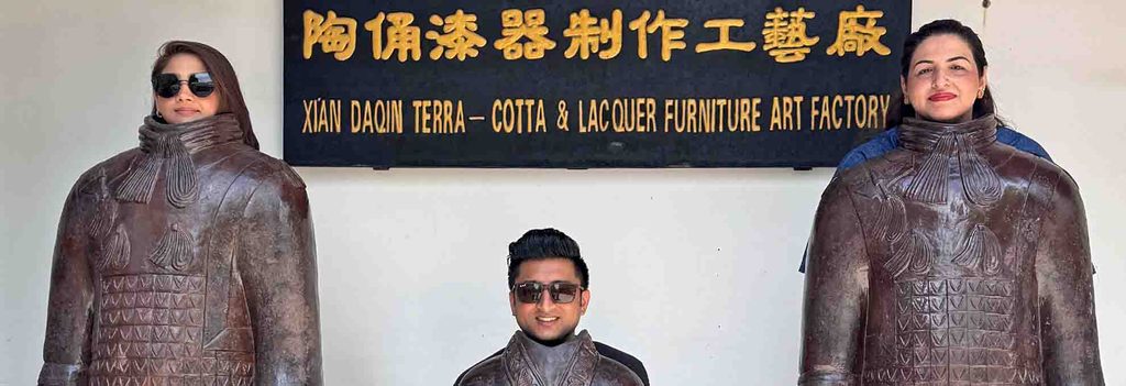 Terracotta Warriors & Hanfu photoshoot