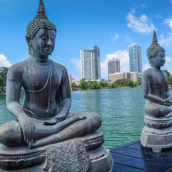 Arrival in Colombo