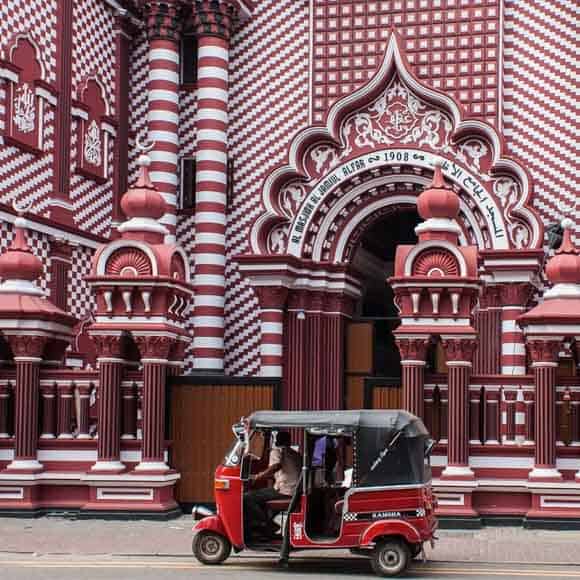 Arrival in Colombo