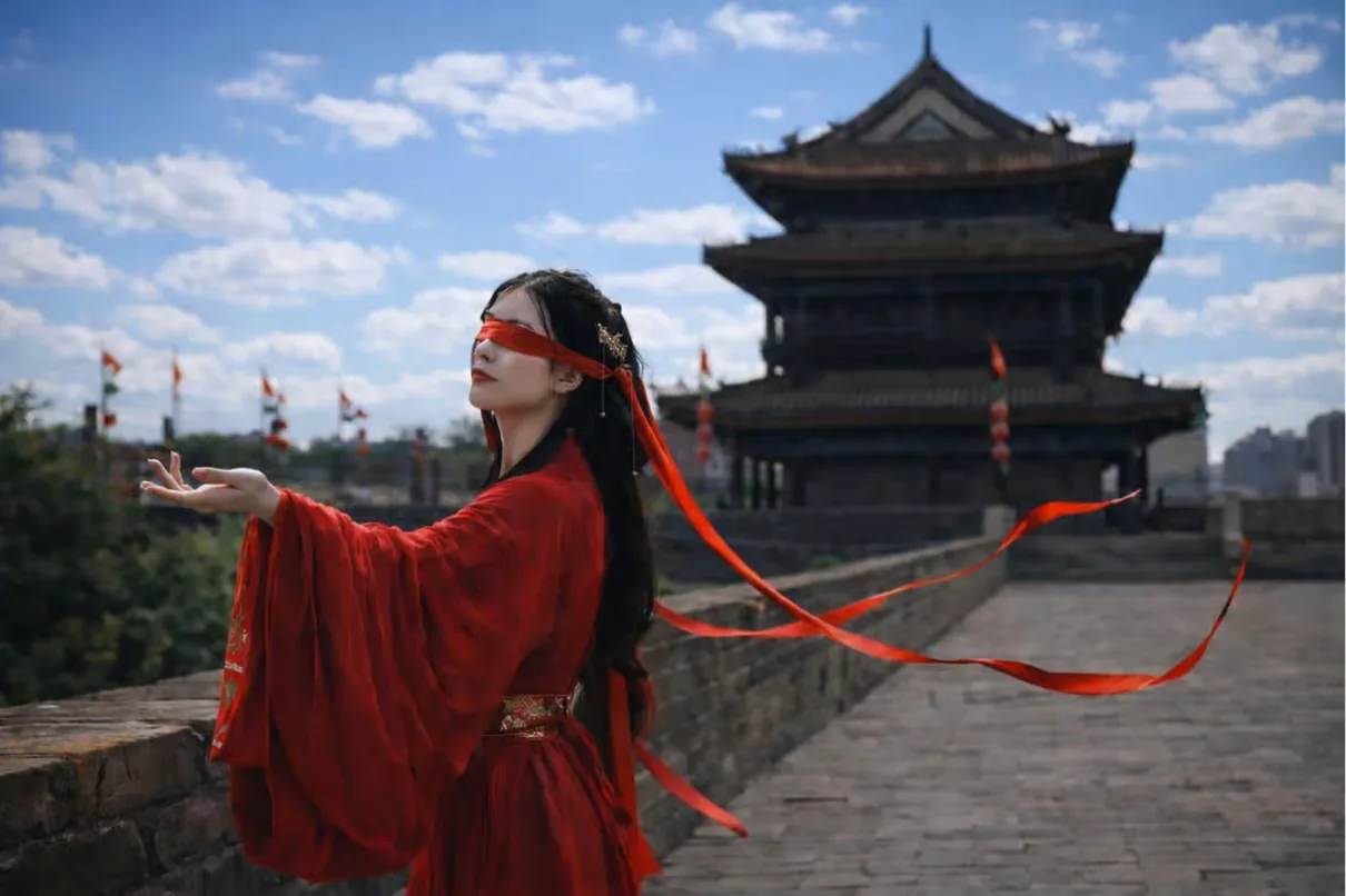 Optional Hanfu photoshoot in Xian, China